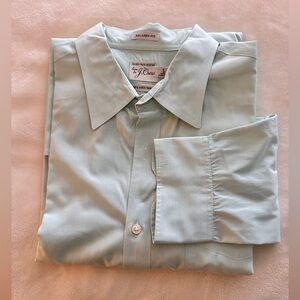 J. Crew Men's Mint Green Casual Shirt